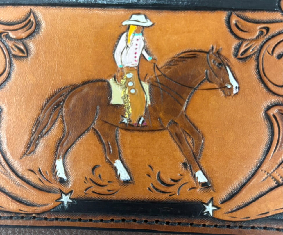 Riverstone Leather Creations Handcrafted Womens 'Cowgirl Purse'