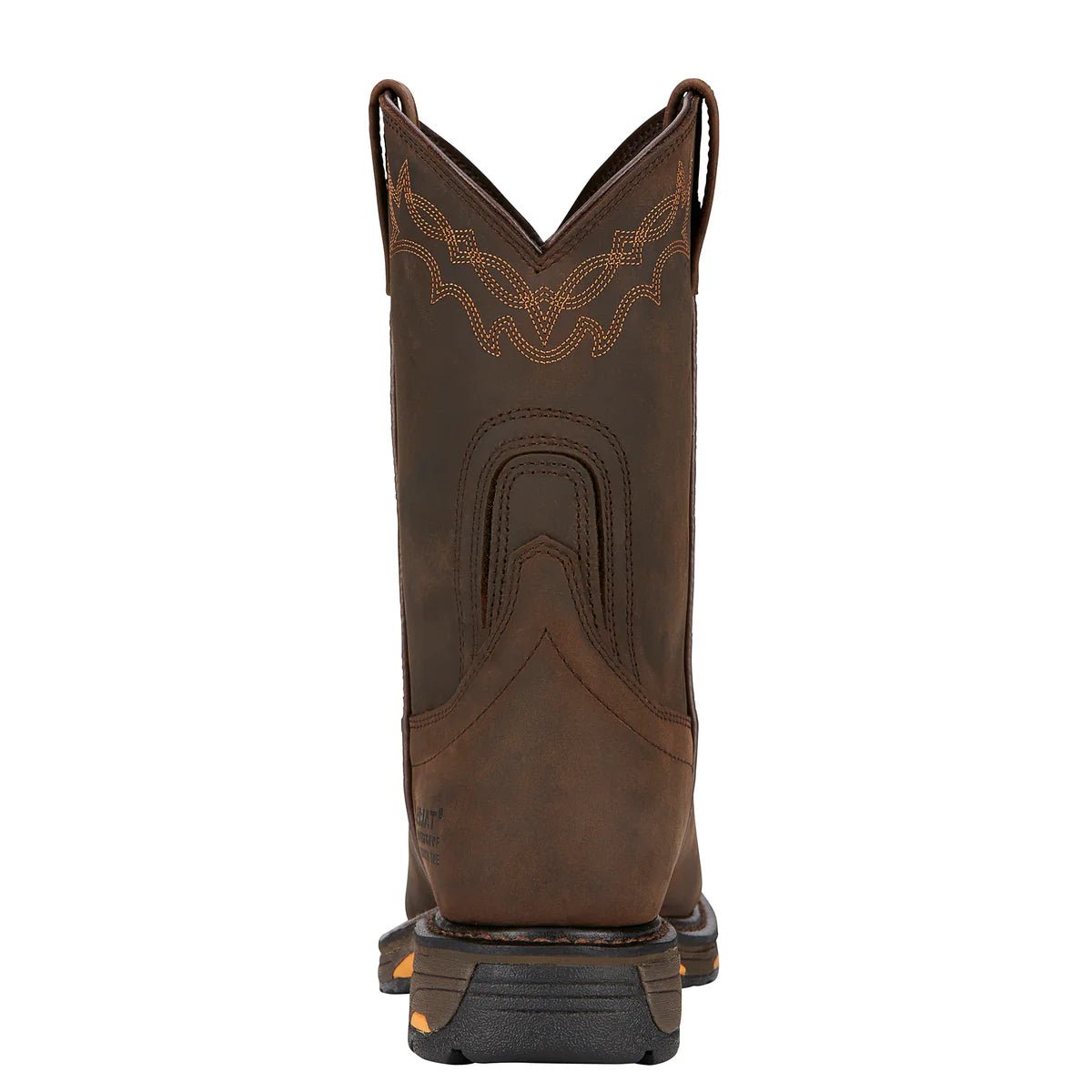 Ariat Men’s WorkHog Waterproof Composite Toe Work Boot – Distressed Brown - Billy Goats Country Outfitters