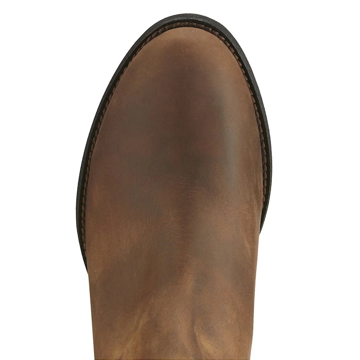 Ariat Men’s Acton Western Ankle Boots - Distressed Brown - Billy Goats Country Outfitters
