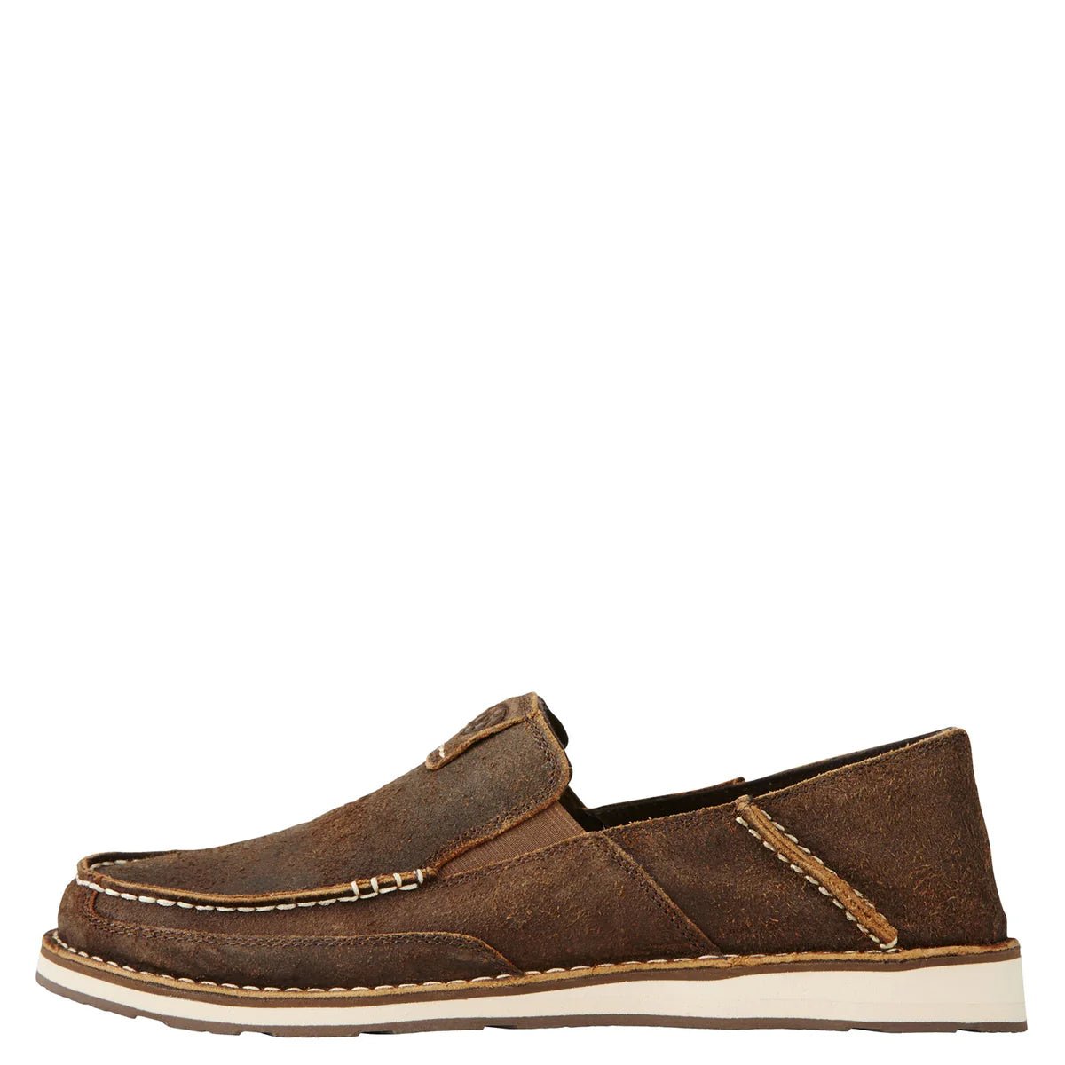 Ariat Men’s Cruiser Slip - On Casual Shoe – Brown Rough Oak - Billy Goats Country Outfitters