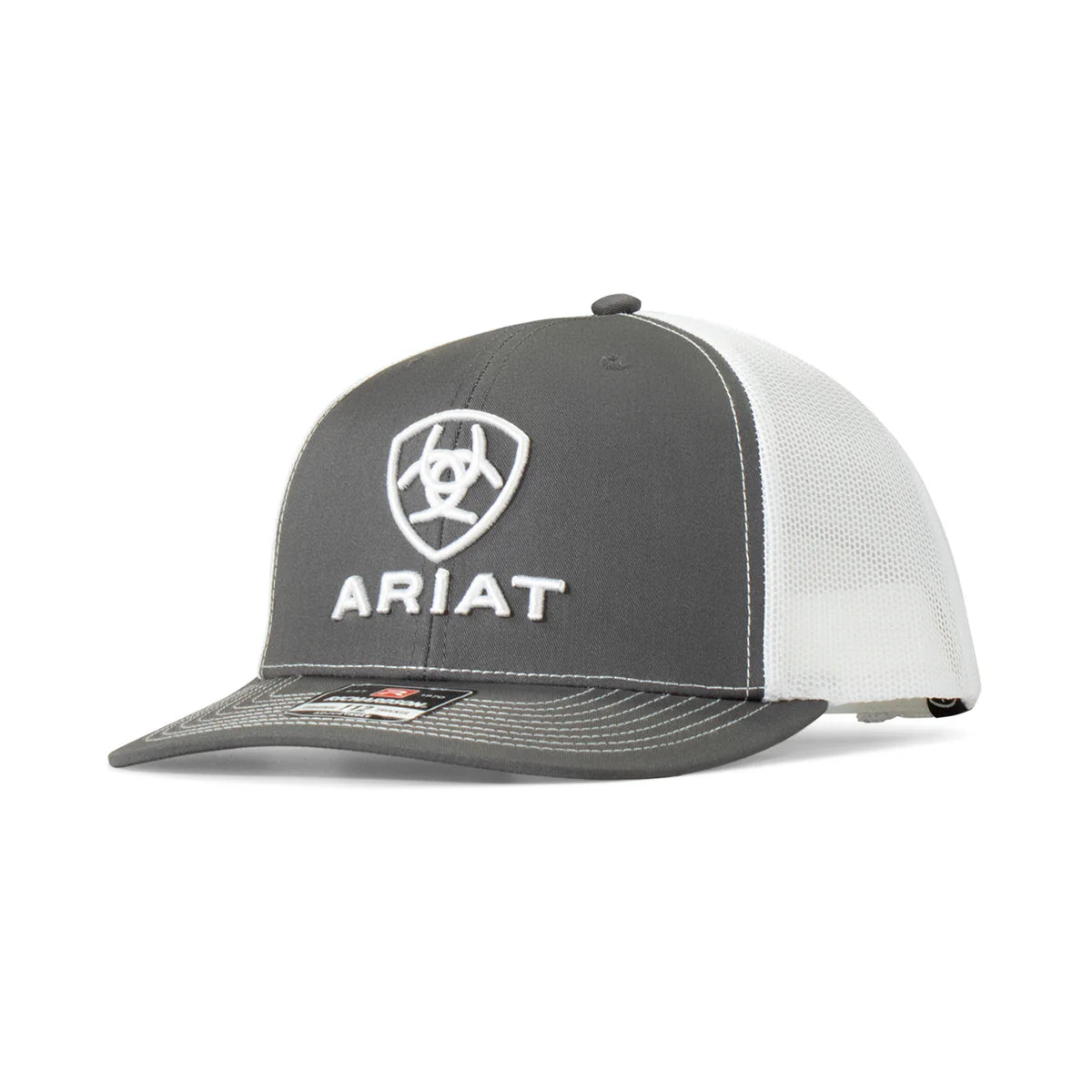 Ariat 112 Cap Grey and White - Billy Goats Country Outfitters