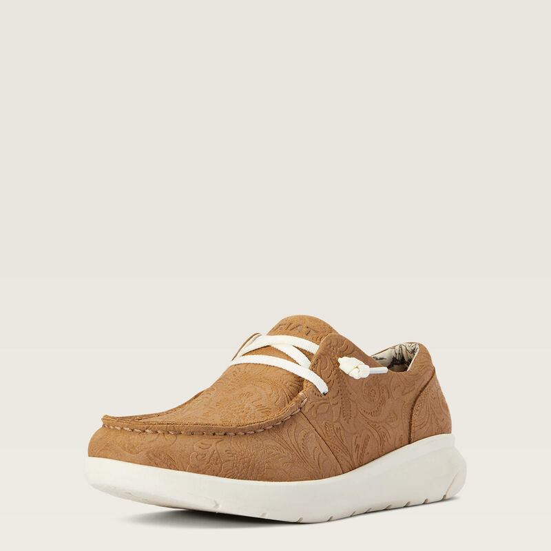Ariat Womens Hilo Tan Floral Emboss