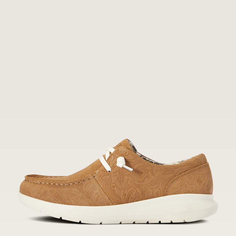 Ariat Womens Hilo Tan Floral Emboss