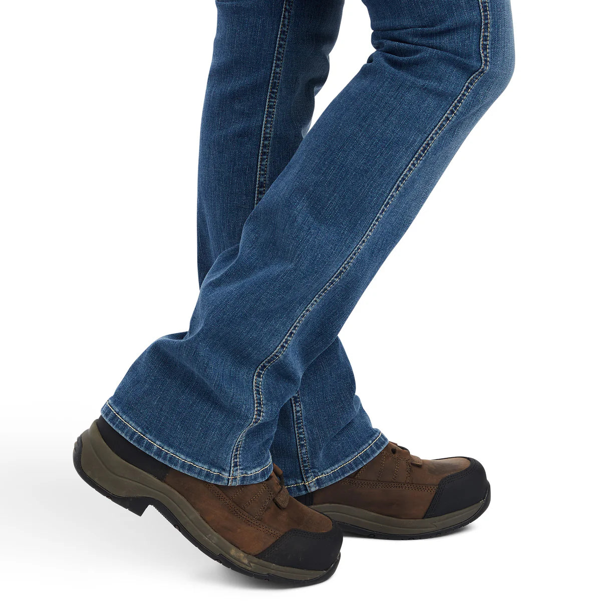 Ariat Women’s Rebar Perfect Rise Bootcut Work Flex Jeans – Riveter Malibu