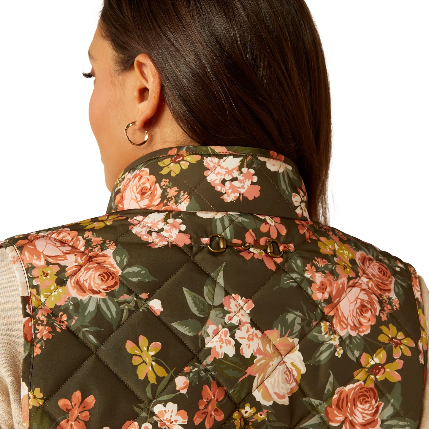 Ariat Women's Woodside Vest Rosegarden Print