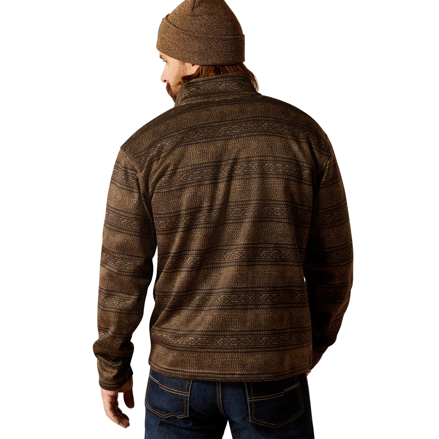 Ariat Mens Wesley Sweater Brown