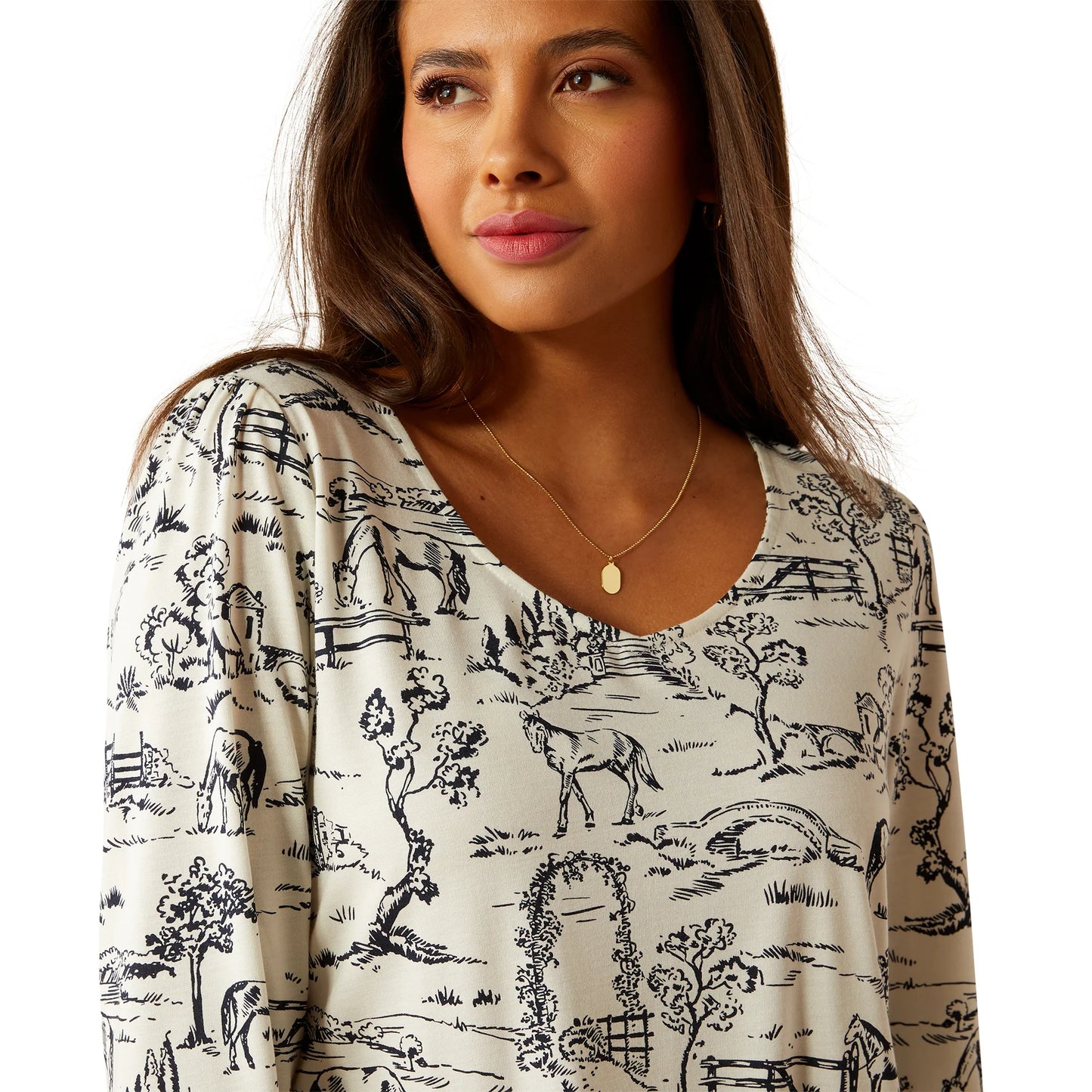 Womens Ariat Ladies Nellore T-Shirt