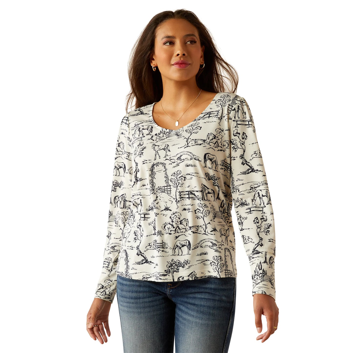 Womens Ariat Ladies Nellore T-Shirt
