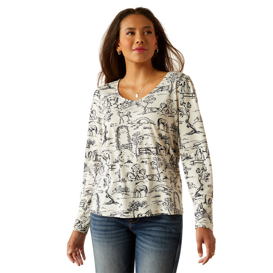 Womens Ariat Ladies Nellore T-Shirt