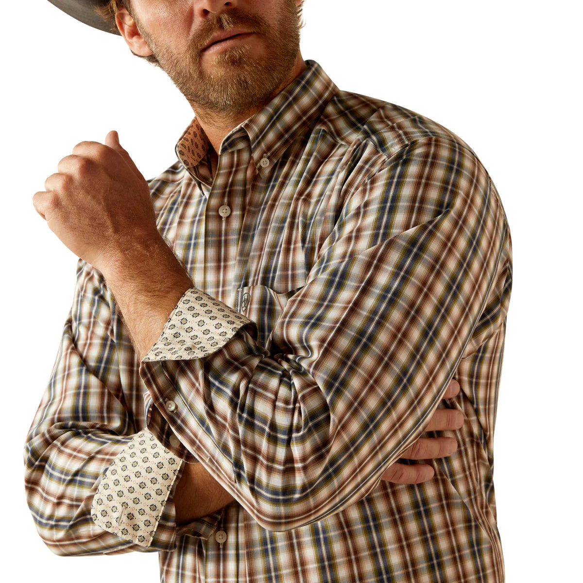 Ariat Men's Wrinkle Free Folk Classic Fit Shirt