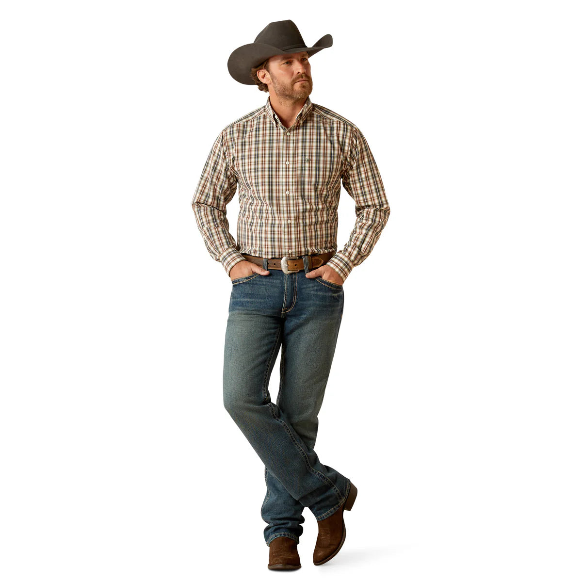 Ariat Men's Wrinkle Free Folk Classic Fit Shirt