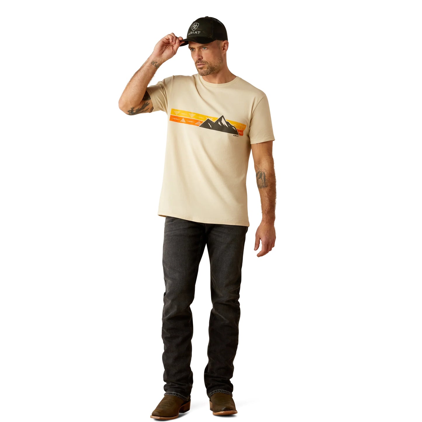 Ariat Men's Southwest Mountain Stripe T-Shirt