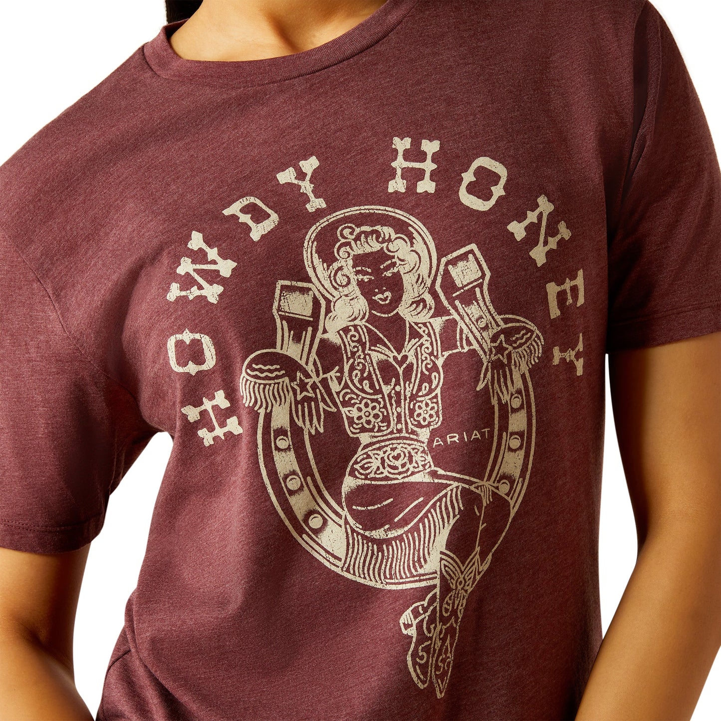 Womens Ariat Ladies T-Shirt Rodeo Sweetie