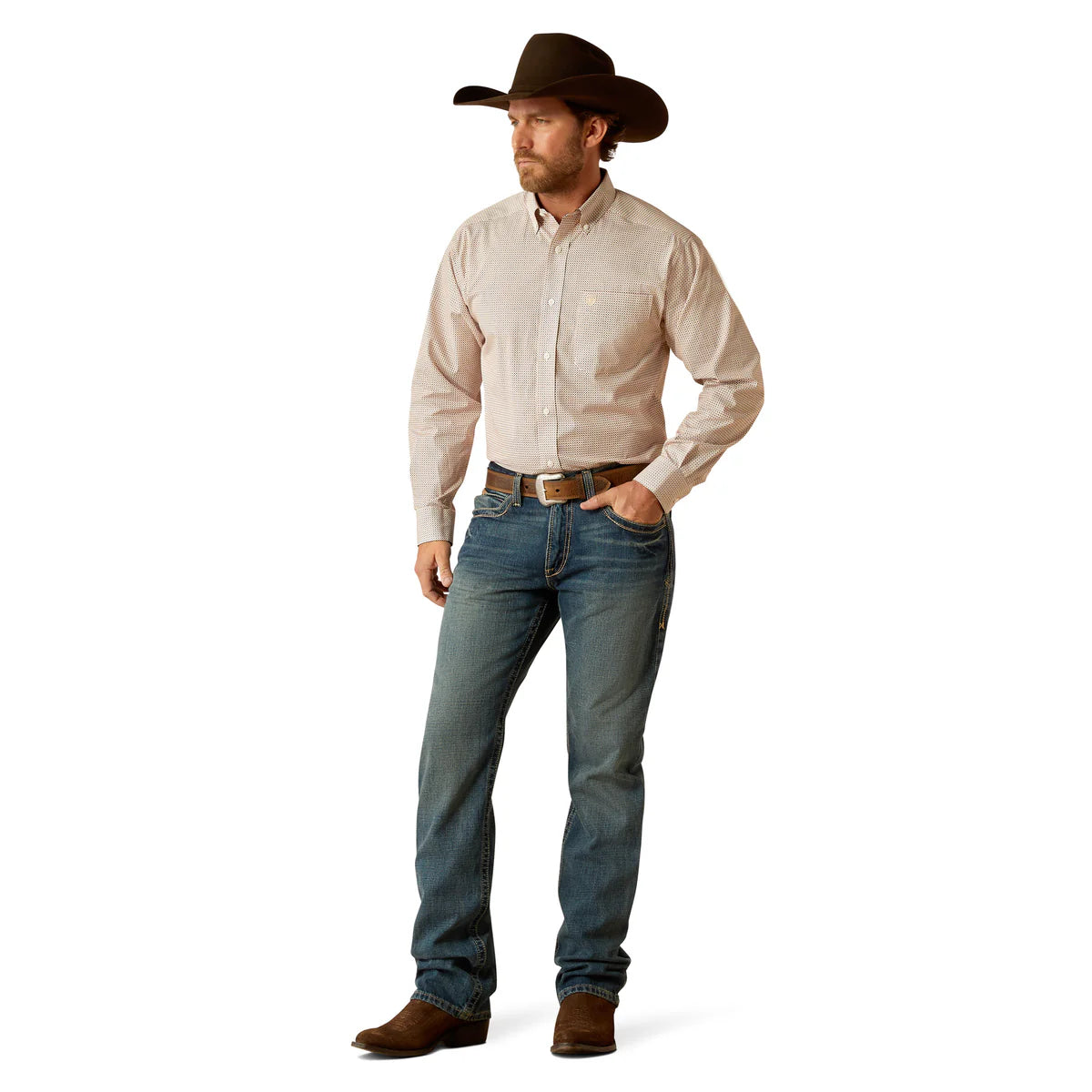 Ariat Men's Wrinkle Free Ike Classic Fit Shirt