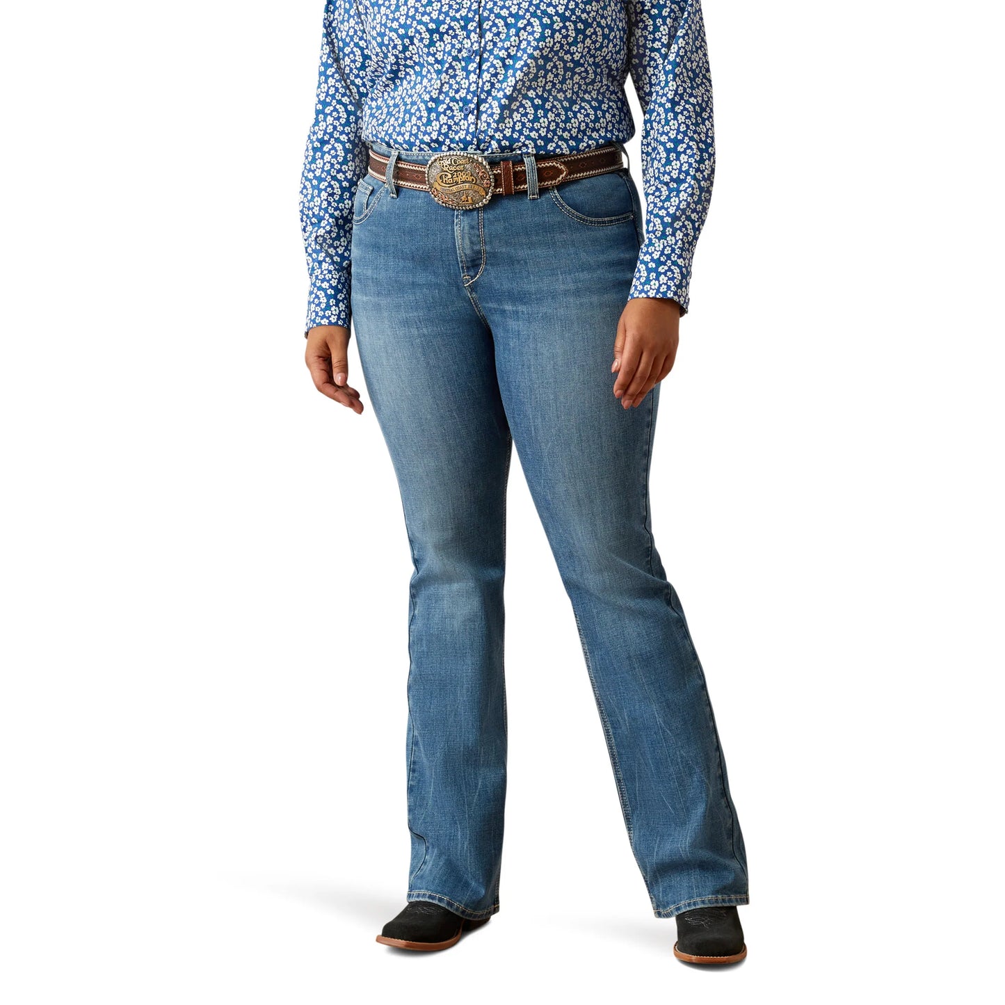 Ariat Women's Perfect Rise Boot Cut Naz Crete