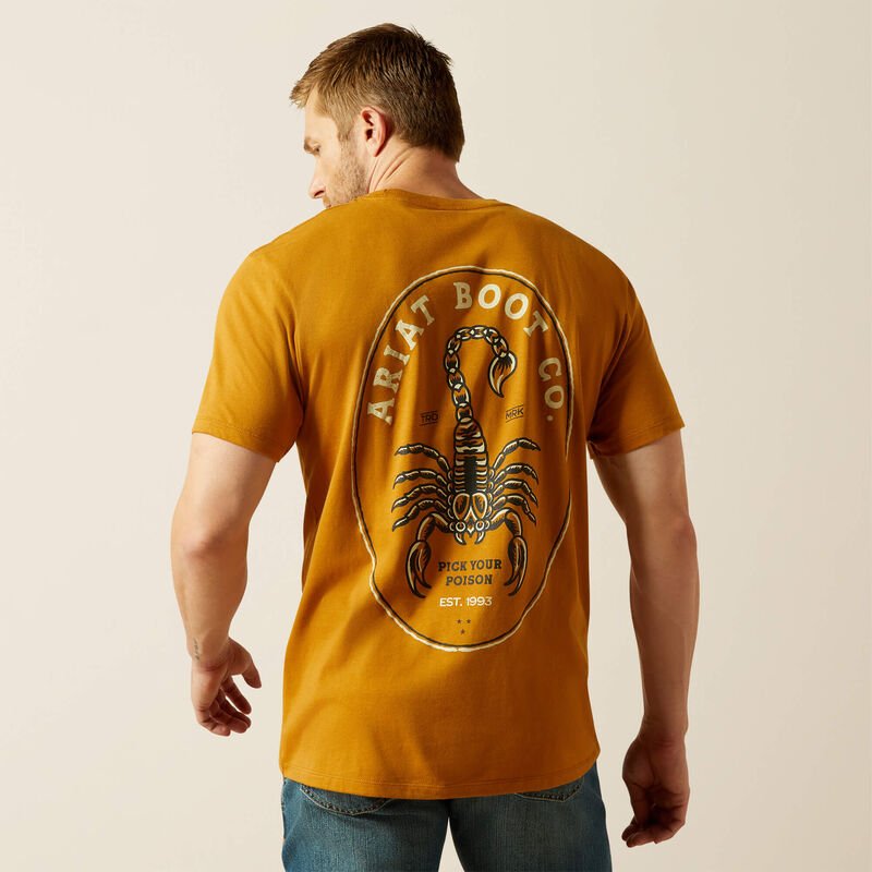 Ariat Men's Scorpion Seal T-Shirt - Billy Goats Country Outfitters