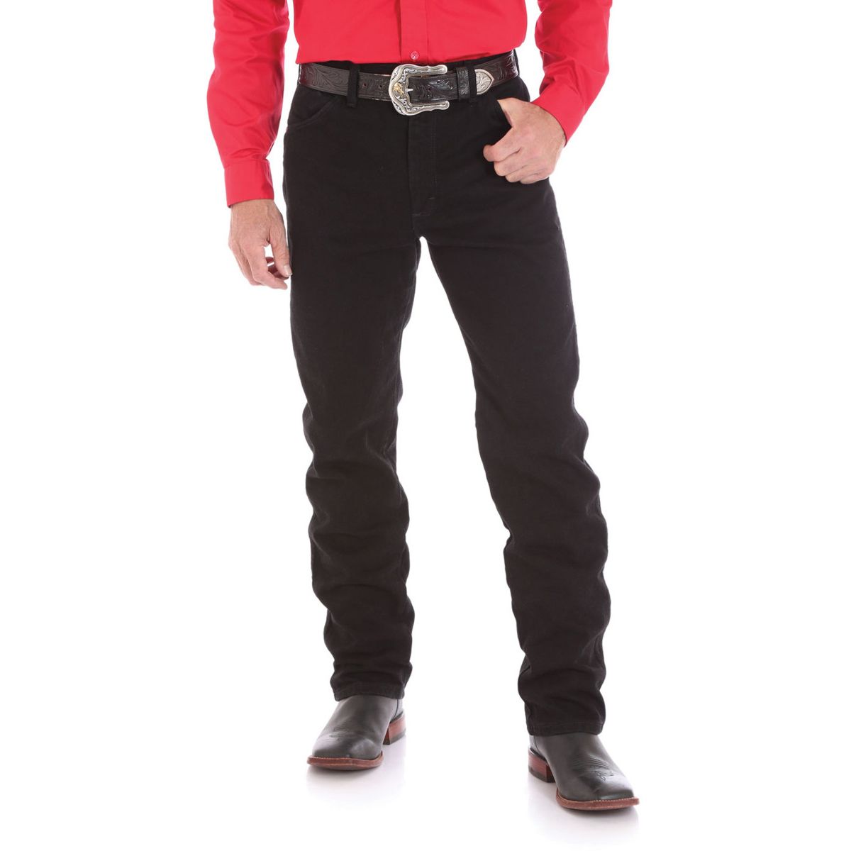 Wrangler 13MWZ Cowboy Cut Original Fit Jeans – Shadow Black - Billy Goats Country Outfitters