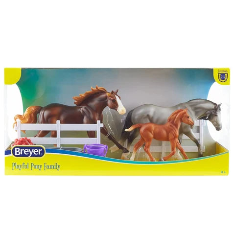 Breyer Freedom Series Playful Pony Family Playset