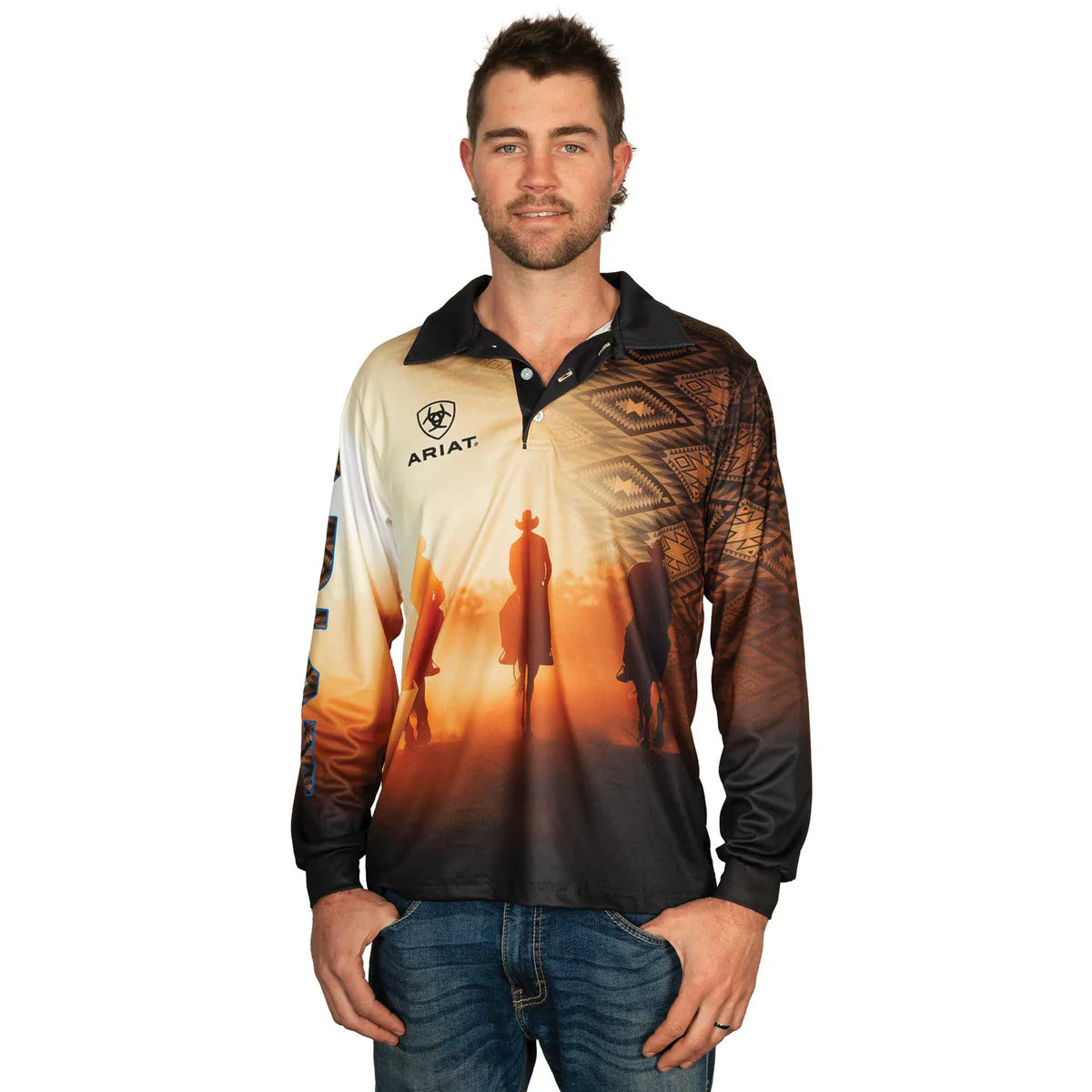 Ariat Adults Fishing Shirt Rodeo Roper