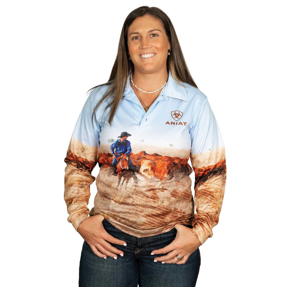 Ariat Adults Fishing Shirt Cattleman