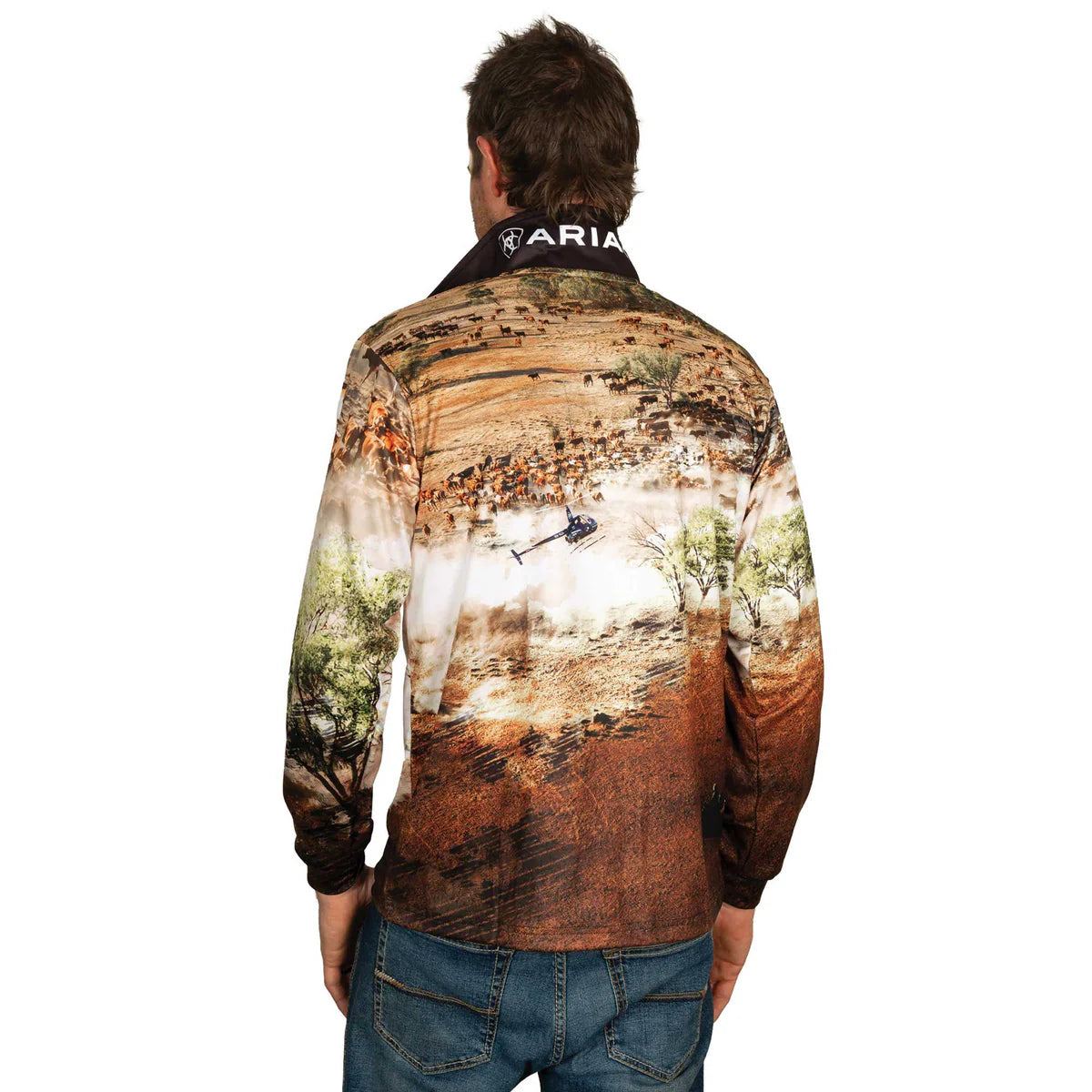 Ariat Adults Fishing Shirt Helimustering