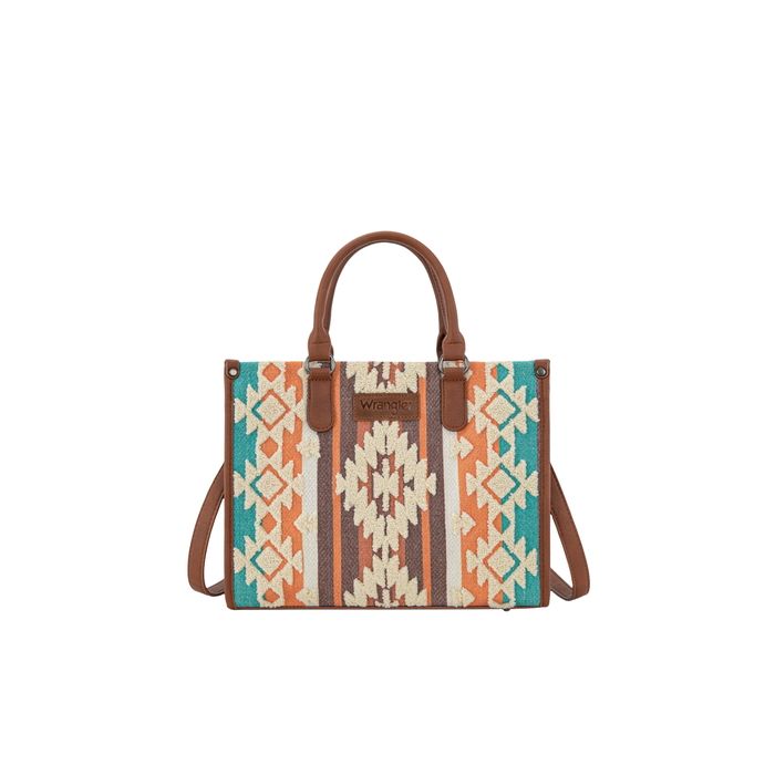 Wrangler Women's Cilia Crossbody Tote Bag - Tan