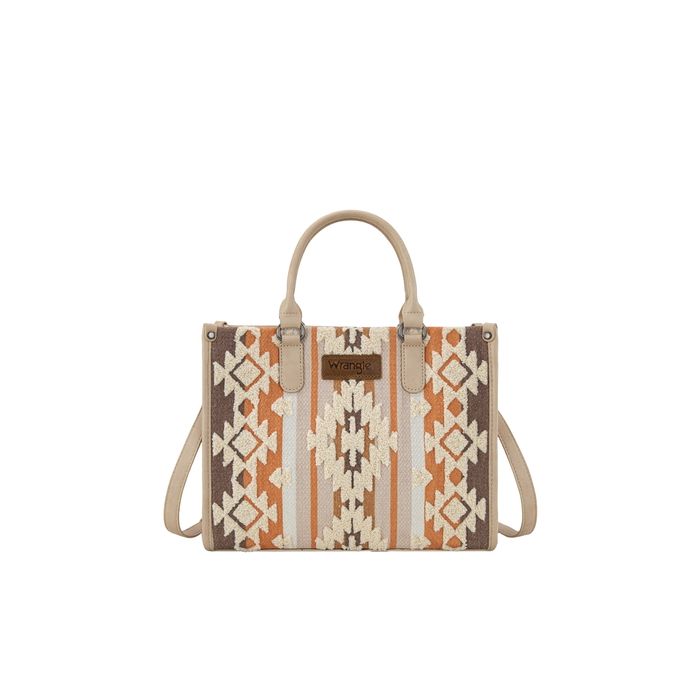 Wrangler Women's Cilia Crossbody Tote Bag - Natural