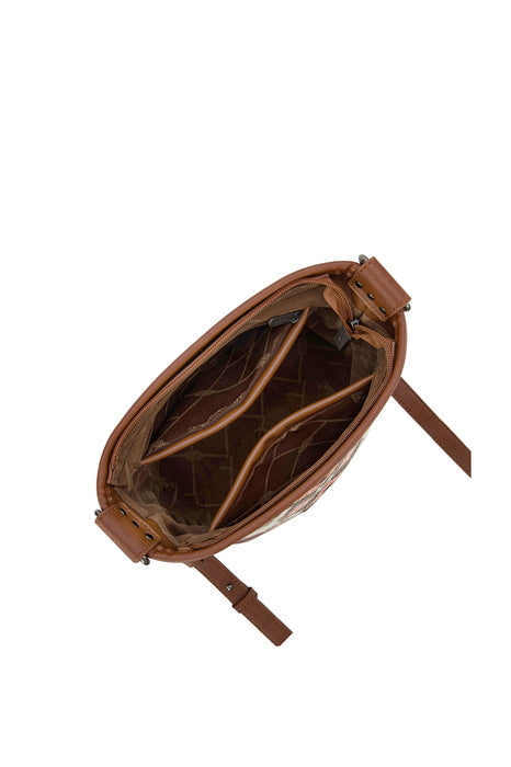 Wrangler Women's Lia Aztec Crossbody Bag - Brown