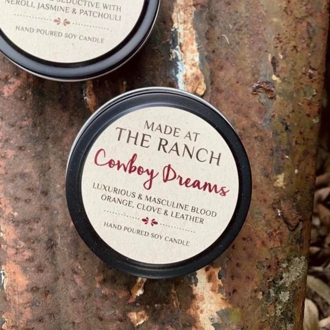 Made At The Ranch Cowboy Dreams Candle