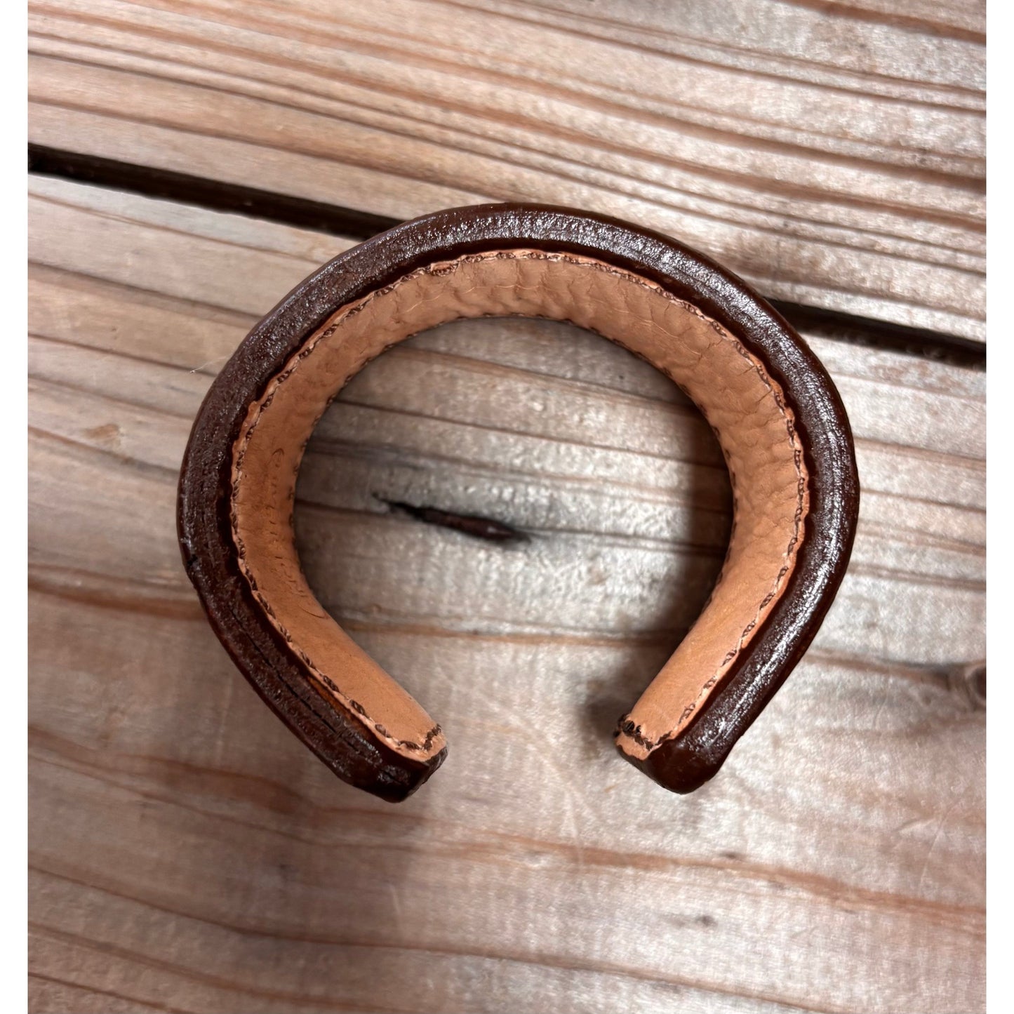 Riverstone Leather Creations Handcrafted Cuff