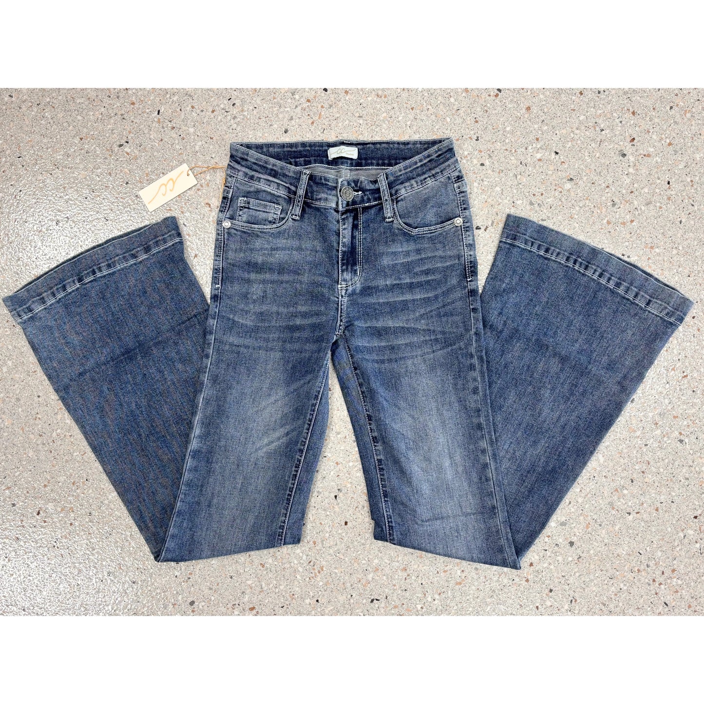 CC Western Carissa Classic Jean – Mid Wash