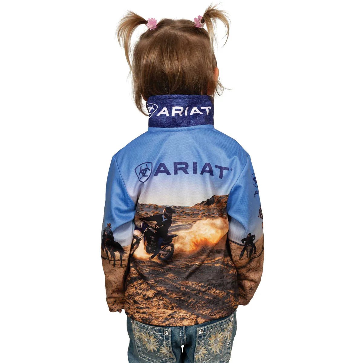 Ariat Kids Fishing Shirt Lets Ride - Billy Goats Country Outfitters