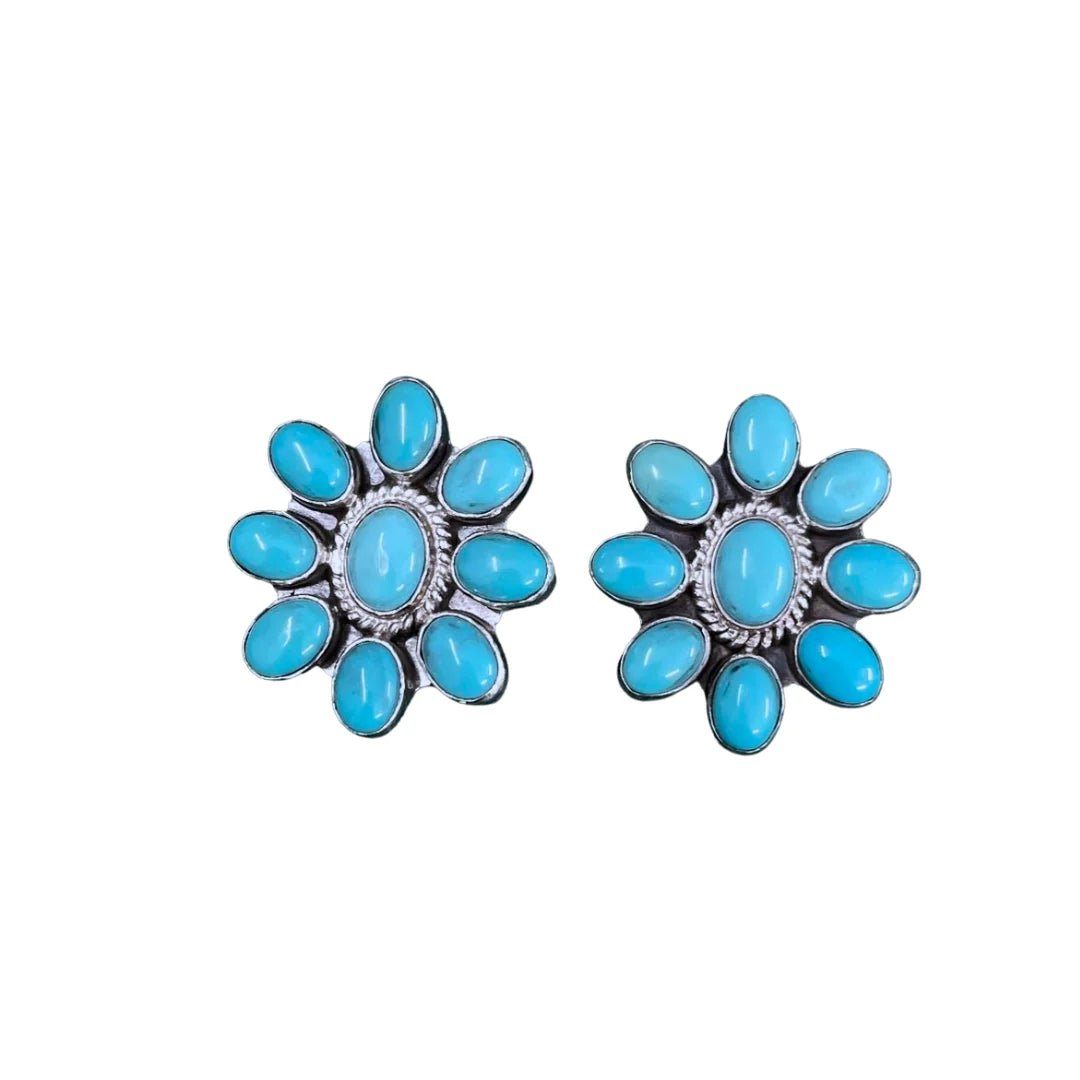 Wild Brumby Co - Snow Daisy Earrings - Billy Goats Country Outfitters