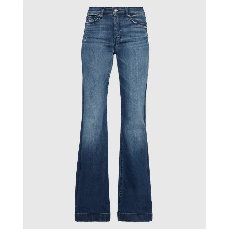 7 For All Mankind - Tailorless Dojo Lake Blue 32" Leg