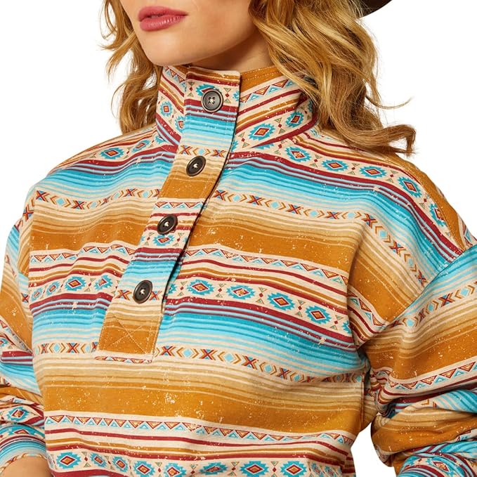 Ariat Womens Hometown Sweatshirt Fallon Serape