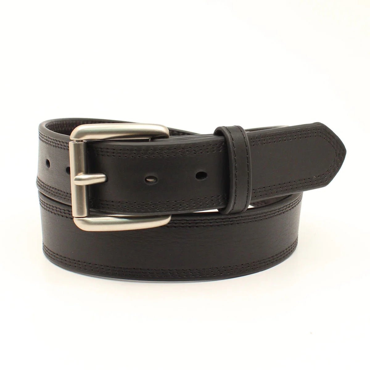 Ariat Mens Classic Smooth Belt Black - Billy Goats Country Outfitters