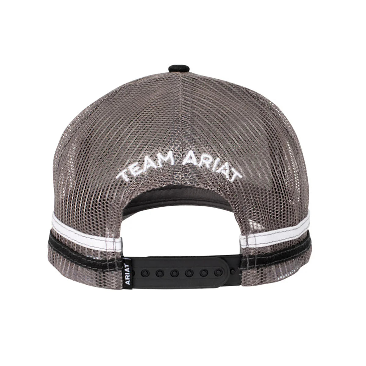 Ariat Est Patch Trucker Cap Black and Grey