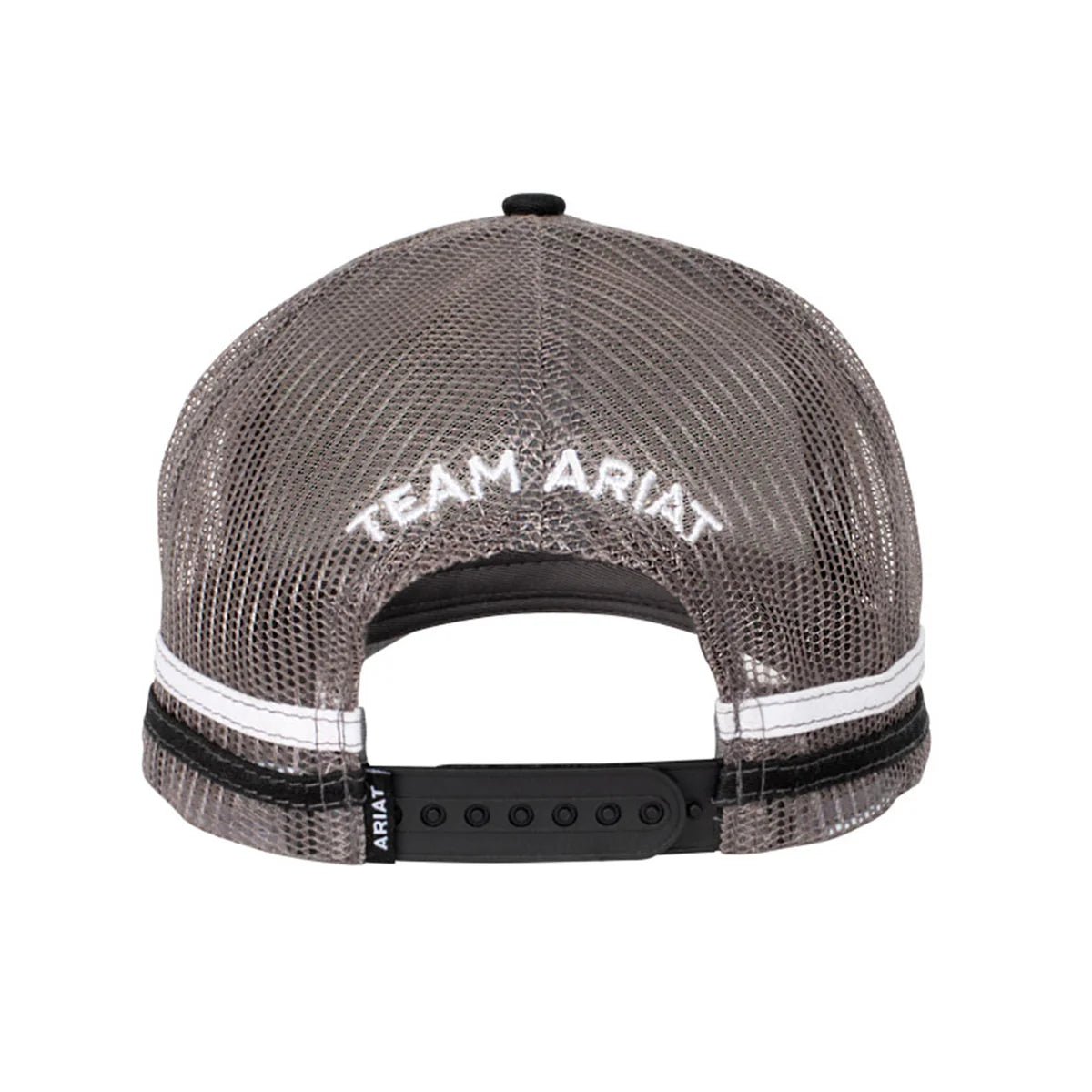 Ariat Est Patch Trucker Cap Black and Grey - Billy Goats Country Outfitters