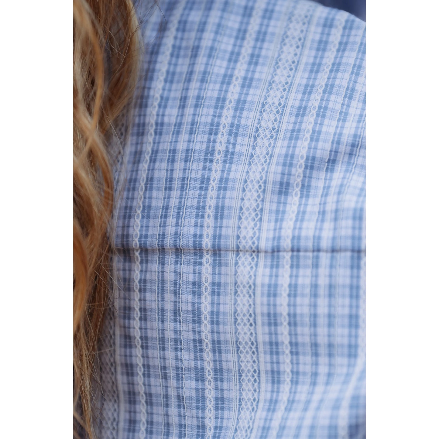 Lime & Soda Ivy Light Blue & White Check Campdraft Shirt
