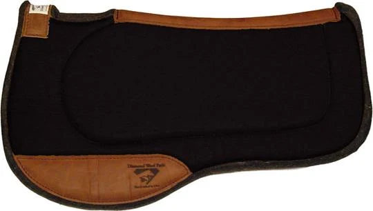 Diamond Wool Endurance Square Contoured Ranch Pad 33"x 30"