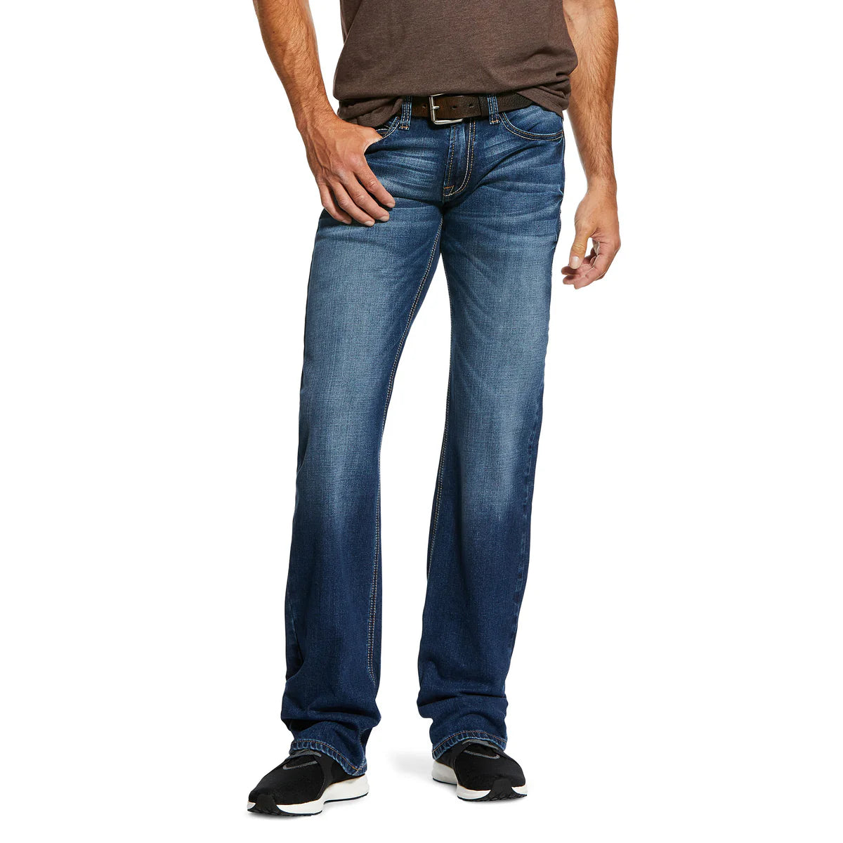 Ariat Mens M7 Rocker Stretch Nassau Stackable Straight Leg Summit