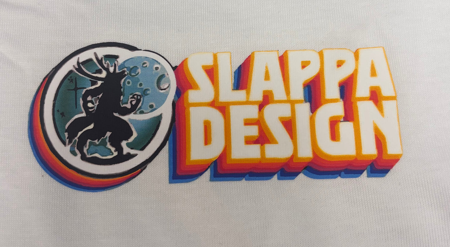 Slappa Designs Unisex White T-Shirt