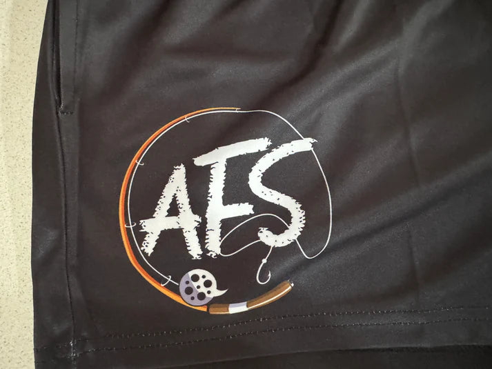 Aussie Footy Shorts Wetting Lines & Banging Nines - with Pockets