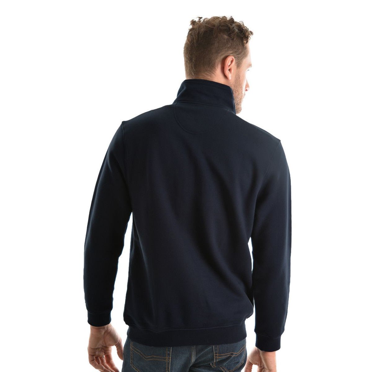 Hard Slog Men's 1/4 Zip Fleece Top - Dark Navy - Billy Goats Country Outfitters