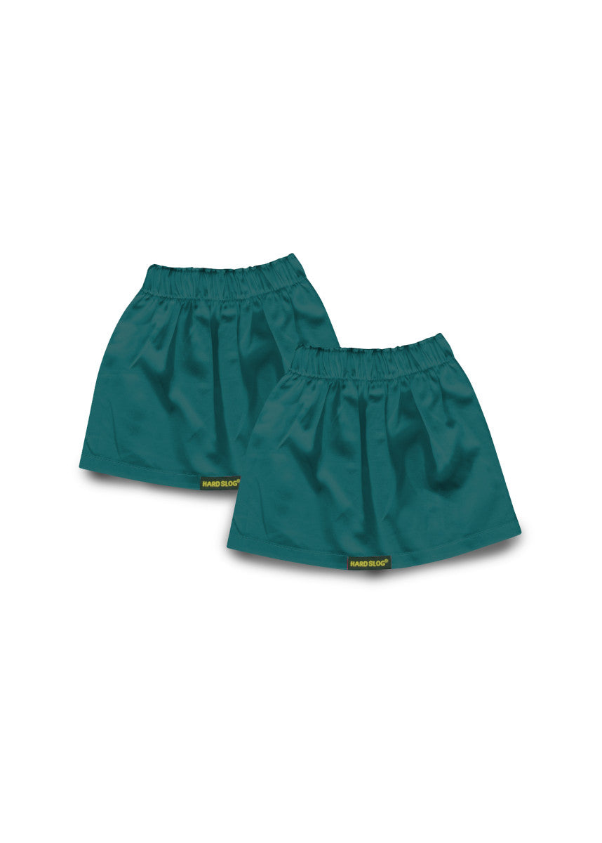 Hard Slog Sock Savers Turquoise – Cotton Drill Boot Gaiters