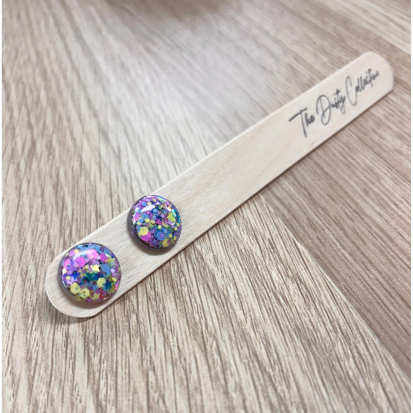 The Dusty Collective Rainbow Studs 1.5cm