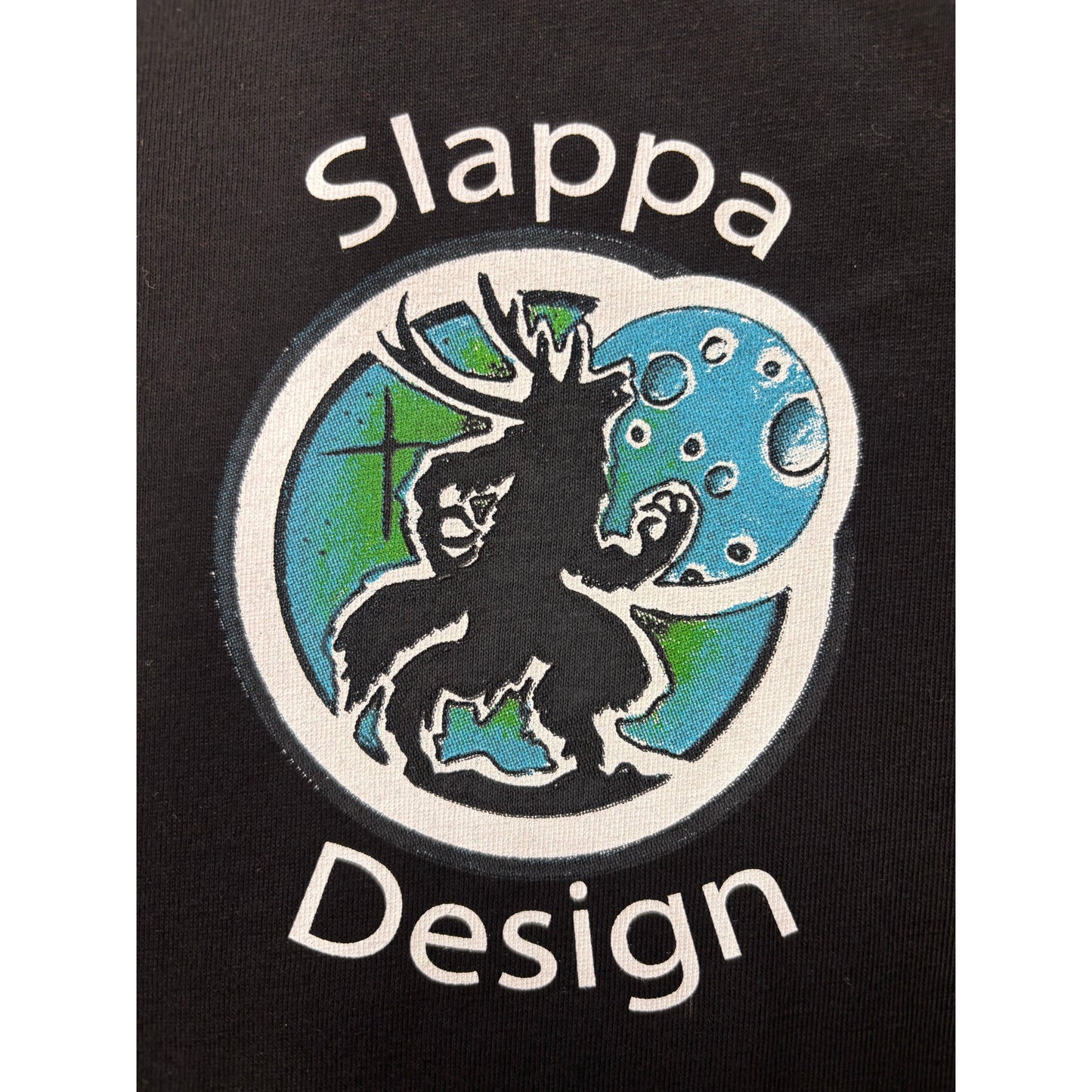Slappa Designs Unisex I.C.U Black T Shirt