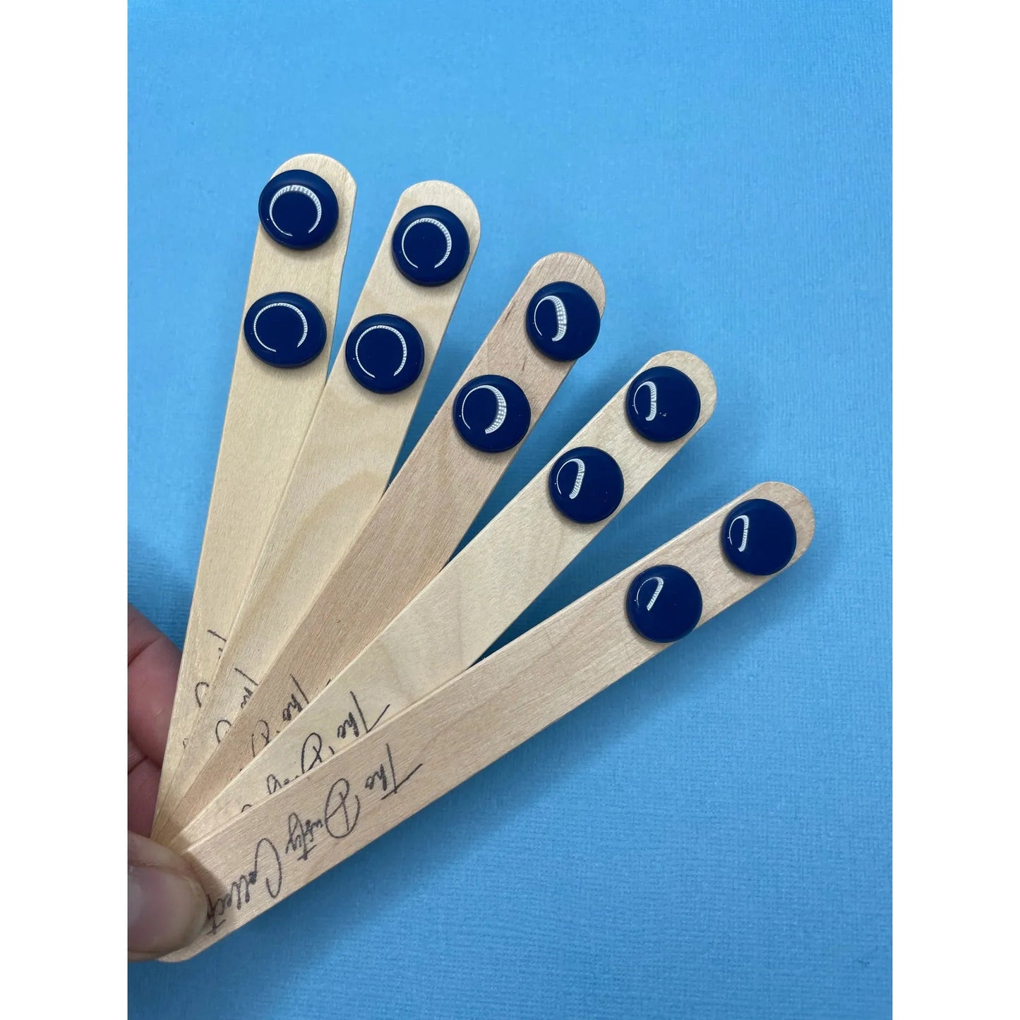 The Dusty Collective Navy Studs 15mm