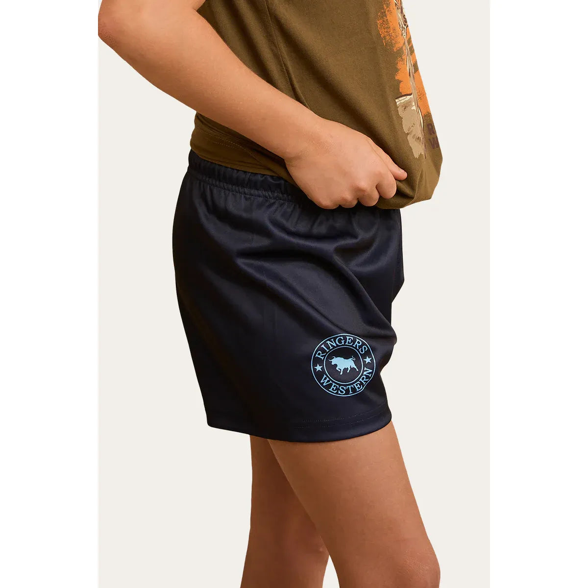 Ringers Western Kids Footy Shorts - Navy