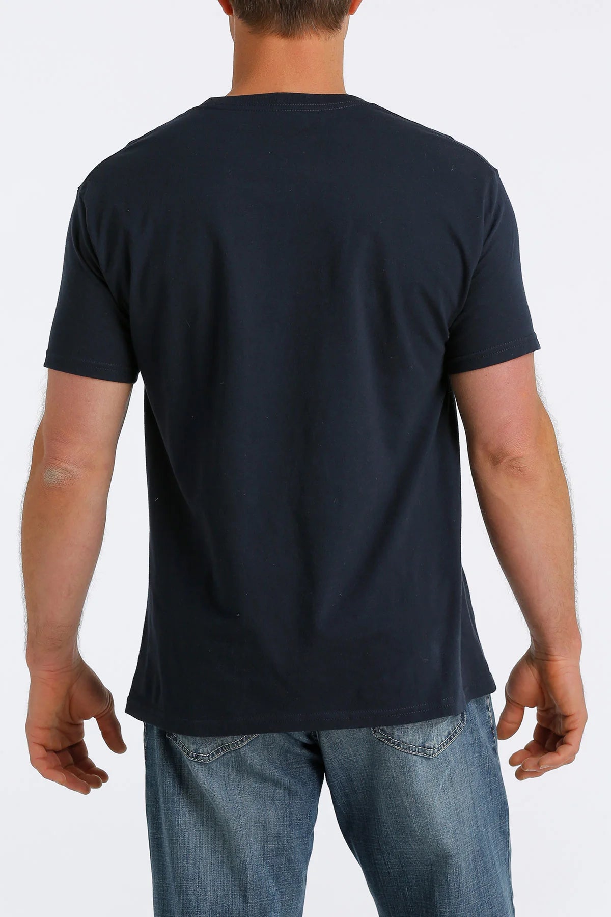 Men's Cinch Bronc T-Shirt Navy